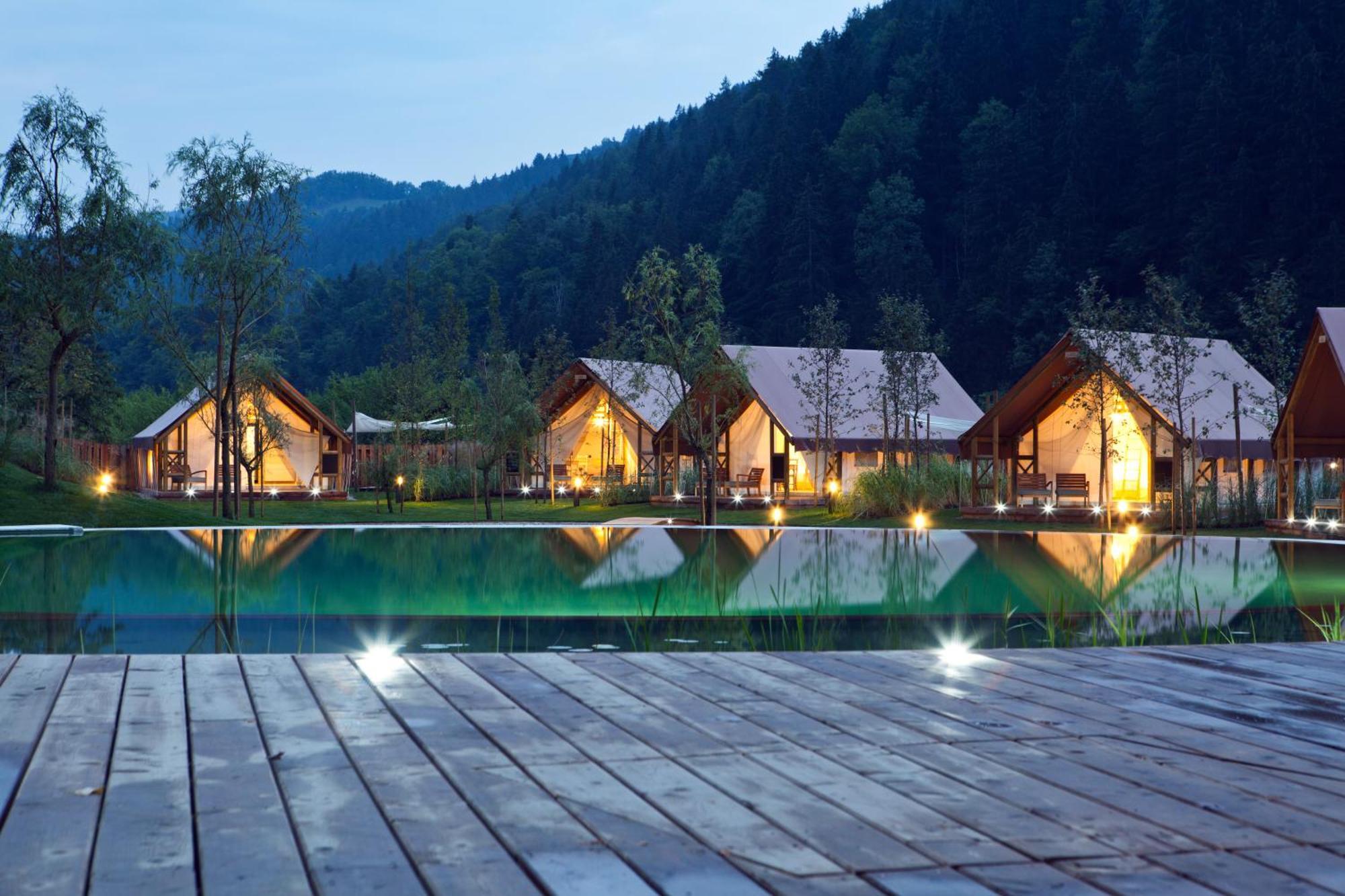 Herbal Glamping Resort Ljubno Exteriér fotografie