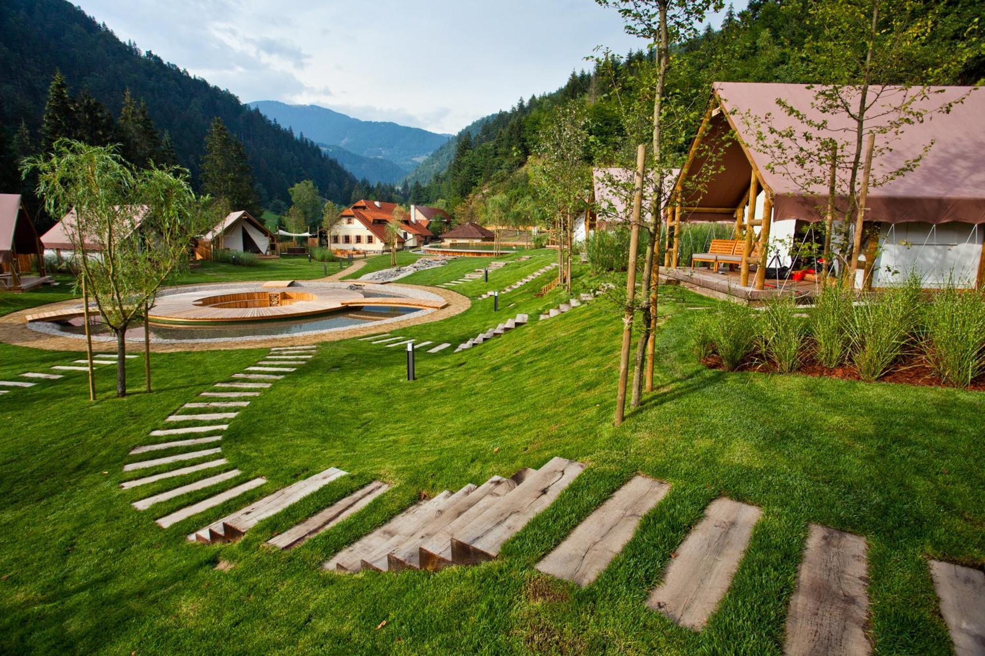 Herbal Glamping Resort Ljubno Exteriér fotografie