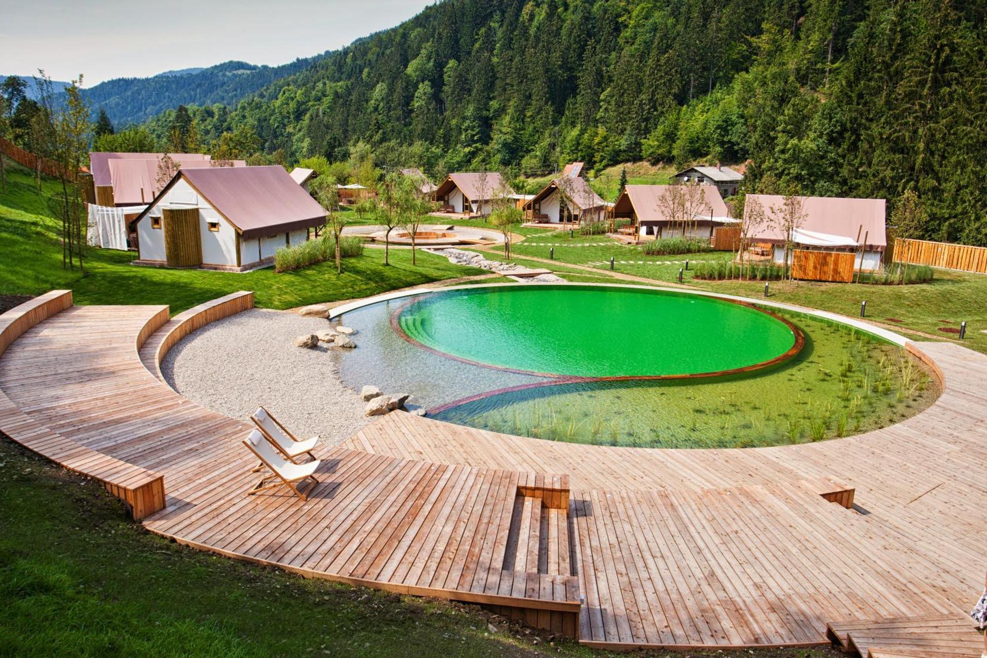 Herbal Glamping Resort Ljubno Exteriér fotografie
